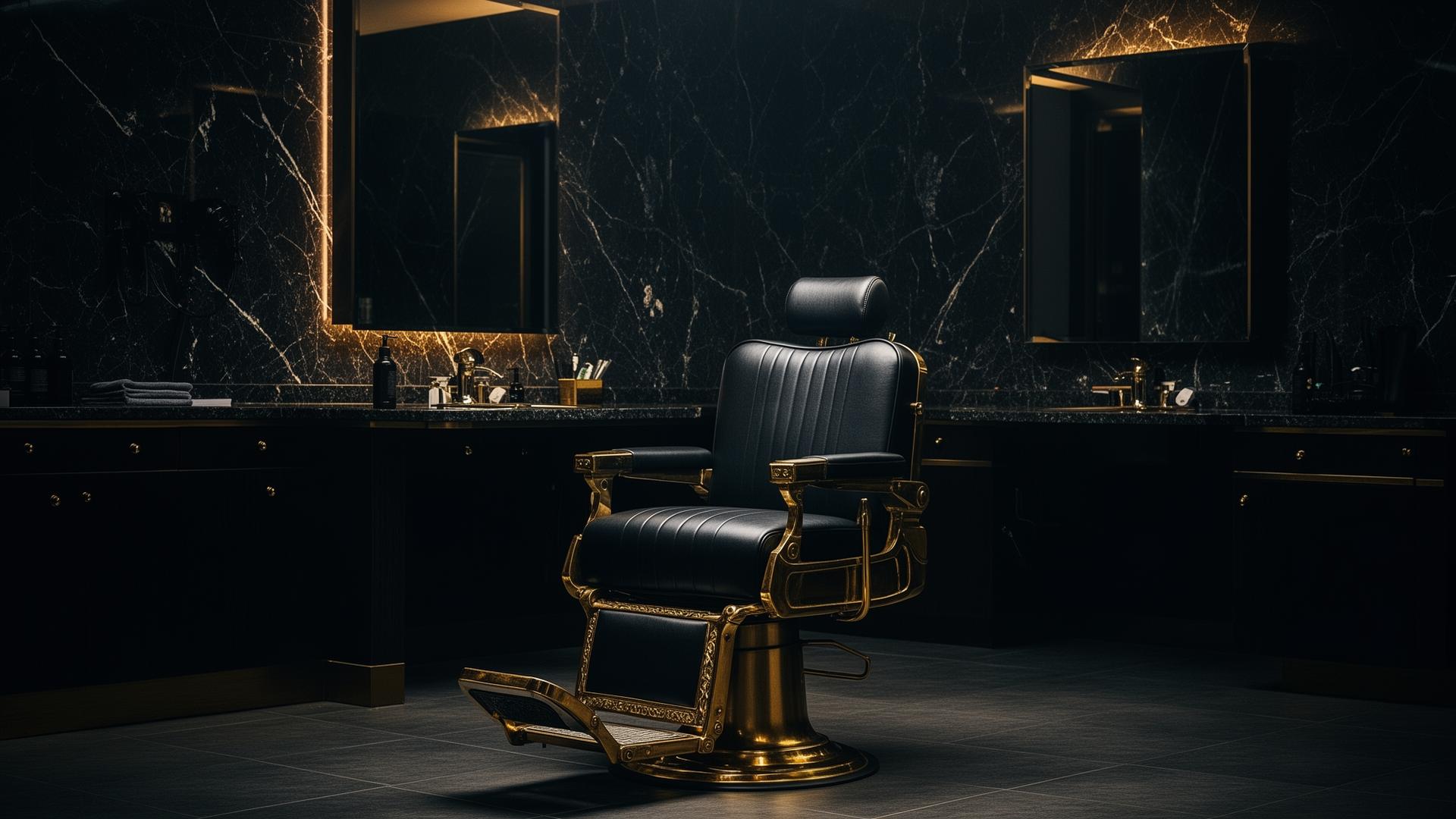 TK's Studio luxury barber chair